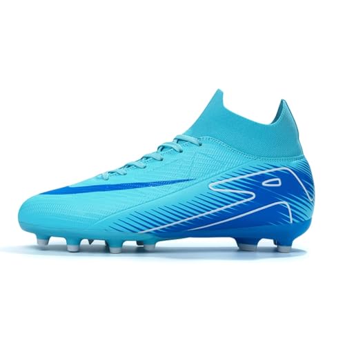 IFIKK Fußballschuhe Herren Spike Cleats Athletics Spikes Fußballschuhe Unisex-Kinder Trainingsschuhe Professionelle Turnschuhe Outdoor Sport Fußball Stiefel Wettkampf von IFIKK