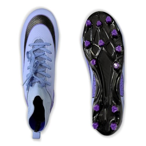 IFIKK Fußballschuhe Herren Spike Cleats Athletics Spikes Fußballschuhe Unisex-Kinder Trainingsschuhe Professionelle Turnschuhe Outdoor Sport Fußball Stiefel Wettkampf von IFIKK