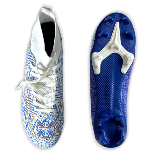 IFIKK Herren High Top Spike Cleats Athletics Fußballschuhe Unisex-Kinder Professionelle Trainingsschuhe von IFIKK
