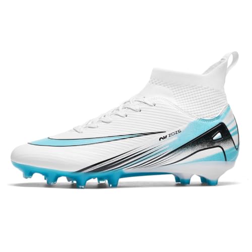 IFIKK Herren Professionelle Fußballschuhe Lange Spikes Fußballschuhe Hallenfußball Feldschuhe Gras Training TF/FG Sneaker von IFIKK