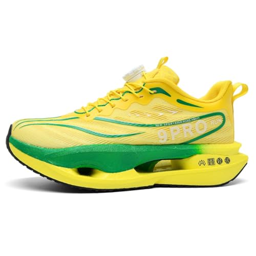 IFIKK Kinder Sportschuhe Jungen Atmungsaktive Kohlenstoffplatte Leichtathletik Laufschuhe Mädchen Straßenlaufschuhe Kinderschuhe von IFIKK