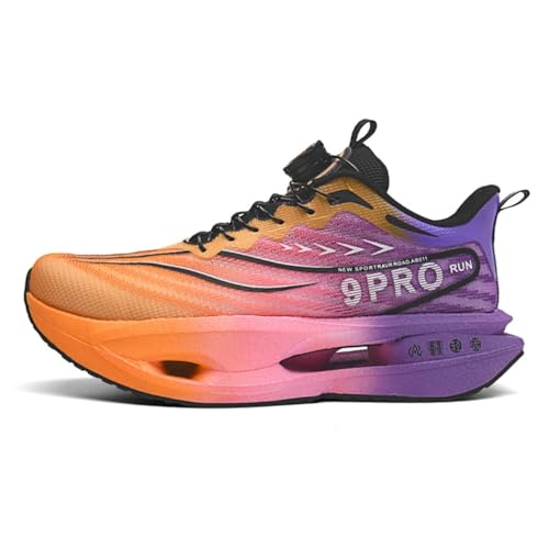 IFIKK Kinder Sportschuhe Jungen Atmungsaktive Kohlenstoffplatte Leichtathletik Laufschuhe Mädchen Straßenlaufschuhe Kinderschuhe von IFIKK