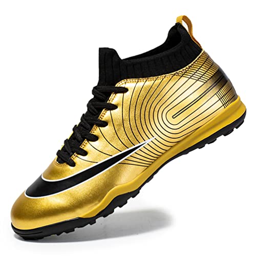 IFIKK Unisex Fußballschuhe Herren High Top Jugend Trainingsschuhe Professionelle Outdoor (B1,43) von IFIKK