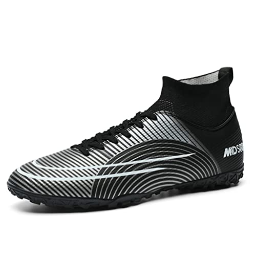 IFIKK Unisex Fußballschuhe - High Top Trainingsschuhe für Herren & Jugend - Professionelle Outdoor Fußballschuhe (D2,48) von IFIKK