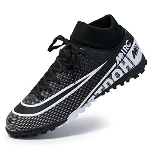 IFIKK Unisex Fußballschuhe Herren High Top Jugend Trainingsschuhe Professionelle Outdoor Fußballschuhe Herren Fußballschuhe (G3,41) von IFIKK