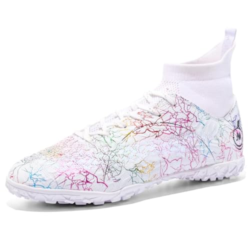 IFIKK Unisex Fußballschuhe High Top Jugend Trainingsschuhe Professionelle Outdoor Herren von IFIKK