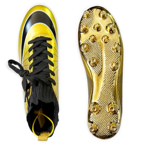 IFIKK Unisex Fußballschuhe Herren Microfaser Cleats Athletics Trainingsschuhe Professionelle Kind Outdoor Football Schuhe von IFIKK