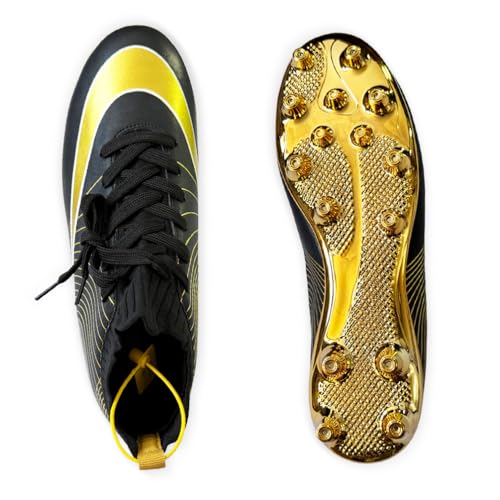 IFIKK Unisex Fußballschuhe Herren Microfaser Cleats Athletics Trainingsschuhe Professionelle Kind Outdoor Football Schuhe von IFIKK