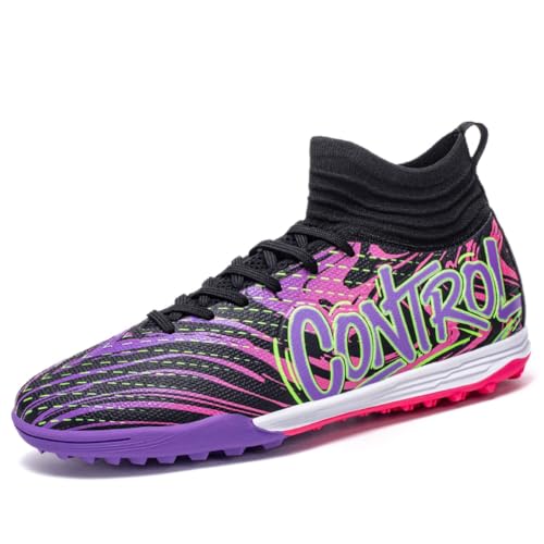 IFIKK Unisex Fußballschuhe High Top Jugend Trainingsschuhe Professionelle Outdoor Herren von IFIKK