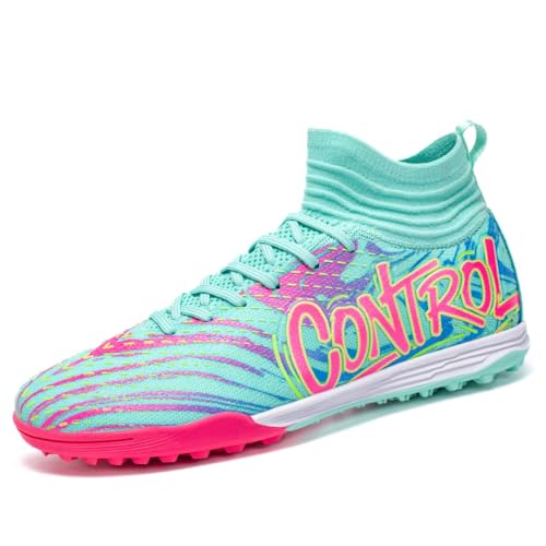 IFIKK Unisex Fußballschuhe High Top Jugend Trainingsschuhe Professionelle Outdoor Herren von IFIKK