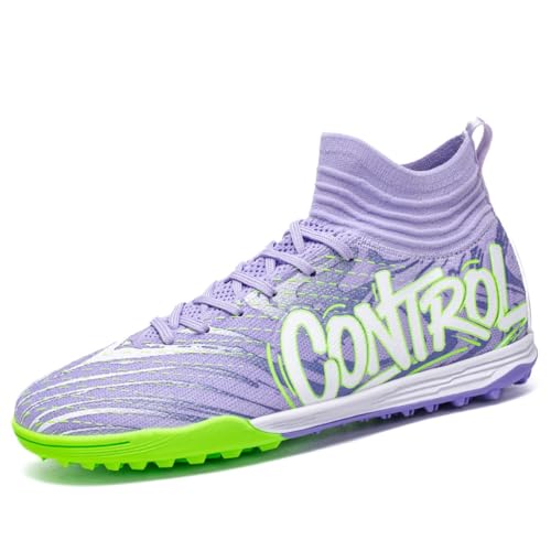 IFIKK Unisex Fußballschuhe High Top Jugend Trainingsschuhe Professionelle Outdoor Herren von IFIKK