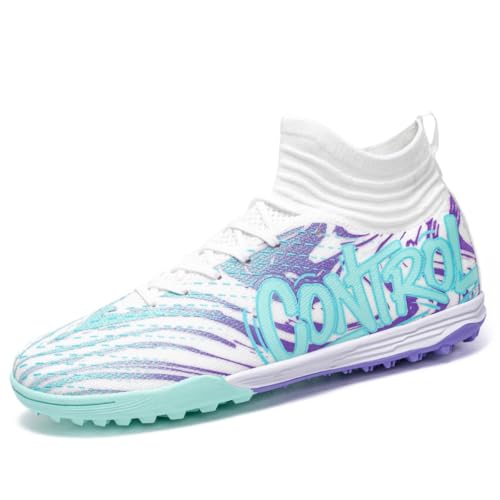 IFIKK Unisex Fußballschuhe High Top Jugend Trainingsschuhe Professionelle Outdoor Herren von IFIKK