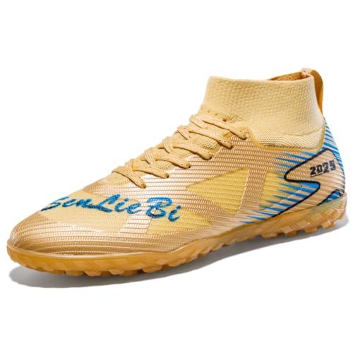 IFIKK Unisex Fußballschuhe High Top Jugend Trainingsschuhe Professionelle Outdoor Herren von IFIKK