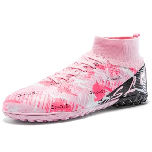 IFIKK Unisex Fußballschuhe High Top Jugend Trainingsschuhe Professionelle Outdoor Herren von IFIKK