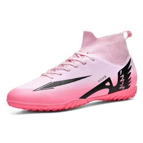 IFIKK Unisex Fußballschuhe High Top Jugend Trainingsschuhe Professionelle Outdoor Herren von IFIKK