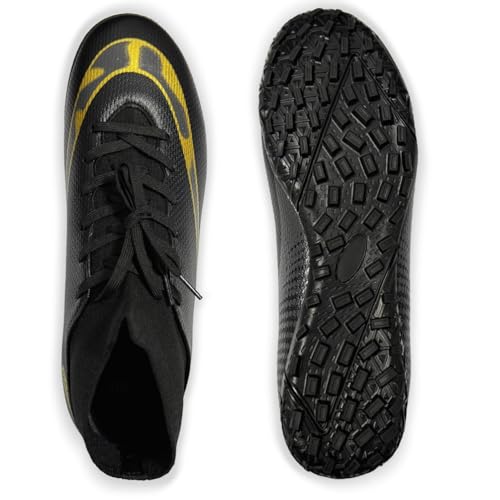 IFIKK Unisex Fußballschuhe High Top Jugend Trainingsschuhe Professionelle Outdoor Herren von IFIKK