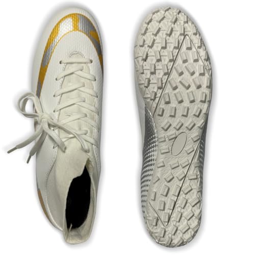 IFIKK Unisex Fußballschuhe High Top Jugend Trainingsschuhe Professionelle Outdoor Herren von IFIKK