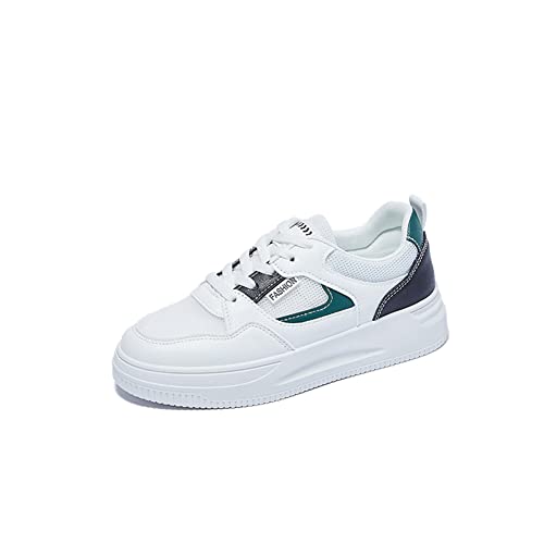 IFIKK Weiße Freizeitschuhe Mit Dicker Sohle Für Frauen (AS2,38) von IFIKK