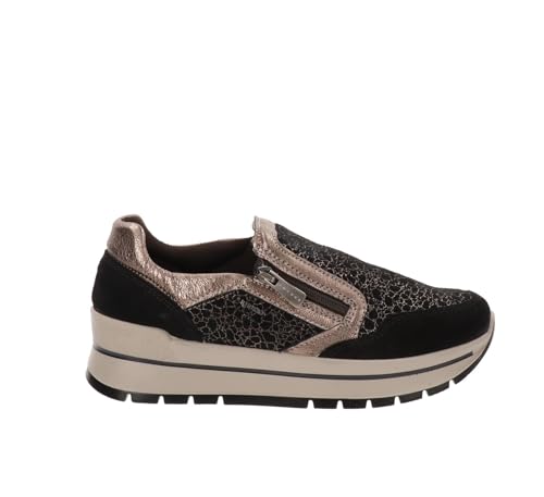 IGI&CO Damen Anika Oxford-Schuh, Schwarz Bronze, 40 EU von IGI&Co