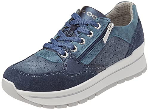 IGI&CO Damen Anisia Oxford-Schuh, Denim, 37 EU von IGI&Co