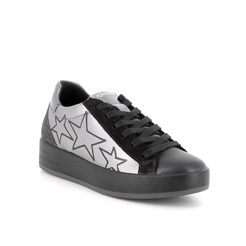 IGI&Co Damen D.Alina Oxford-Schuh, Schwarz Stahl, 40 EU von IGI&Co