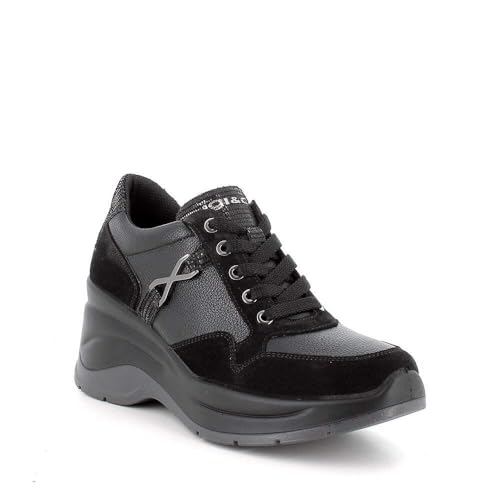 Igi&Co Damen D.Colette Sneaker, Schwarz, 38 EU Igi&Co Damen D.Colette Sneaker, Schwarz, 38 EU von IGI&Co