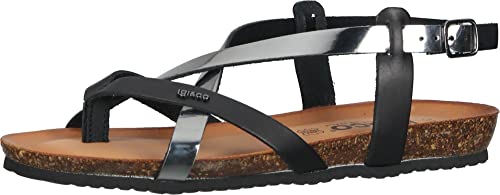 Igi&Co Damen Posy Flipflop, Stahl schwarz, 35 EU Igi&Co Damen Posy Flipflop, Stahl schwarz, 35 EU von IGI&Co