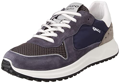 IGI&CO Saronno Herren Oxford-Schuh, Denim, 44 EU von IGI&Co