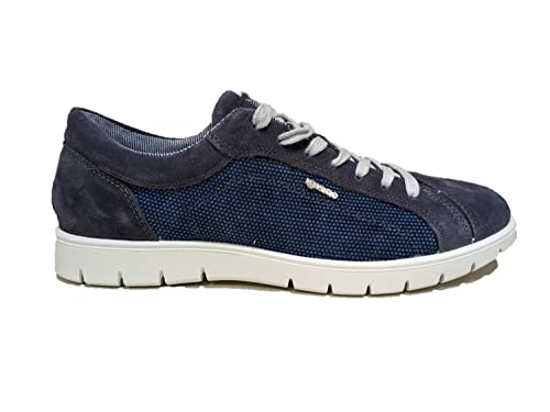 IGI&CO Saxon Herren Oxford-Schuh, Denim, 47 EU von IGI&Co