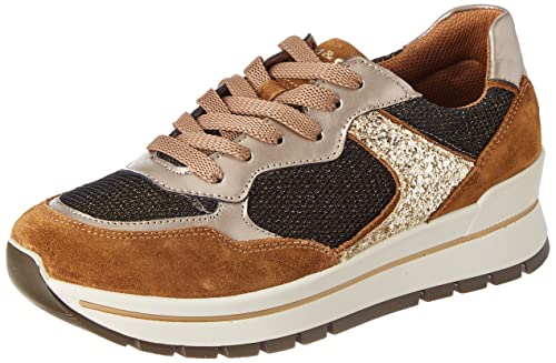 IGI&CO Damen Anisia Sneaker, Cognac Orange, 38 EU von IGI&Co