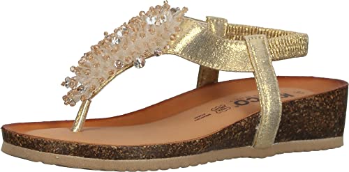 Igi&Co Damen Antibes Flipflop, Platin, 38 EU von IGI&Co