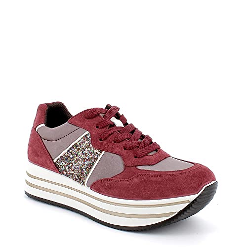 IGI&CO Damen Kay Low-Top, Crimson, 40 EU von IGI&Co