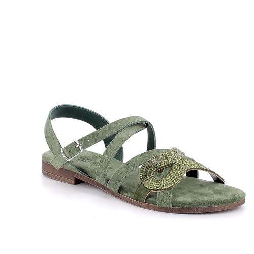 Igi&Co imac spa Damen D.babila Flache Sandale, Salbeigrün, 37 EU Igi&Co imac spa Damen D.babila Flache Sandale, Salbeigrün, 37 EU von IGI&Co