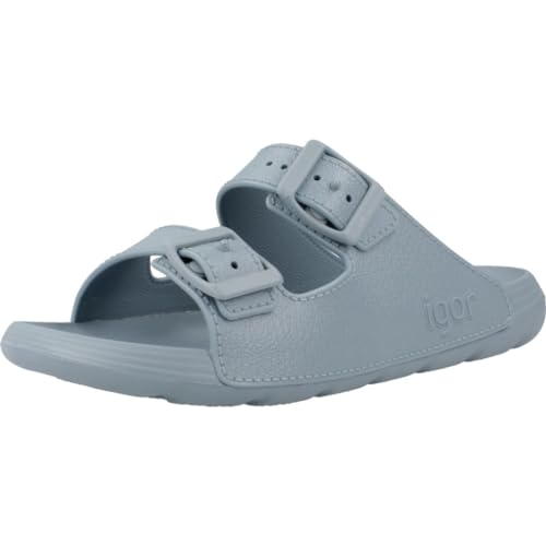 Igor Eva-Sandalen Mit Doppelt Schnalle Größe 32 Farbe Ozean von IGOR