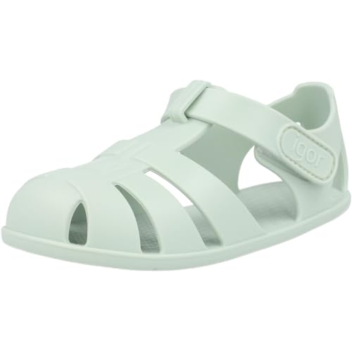 Igor Nemo Jelly-Sandalen Mit Dünner Sohle Und Klettverschluss Größe 25 Farbe Minze von IGOR