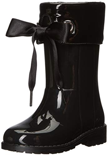 Igor - Regenstiefel für Mädchen - Campera Charol Hochglanz mit Schliefe - Schwarz von IGOR