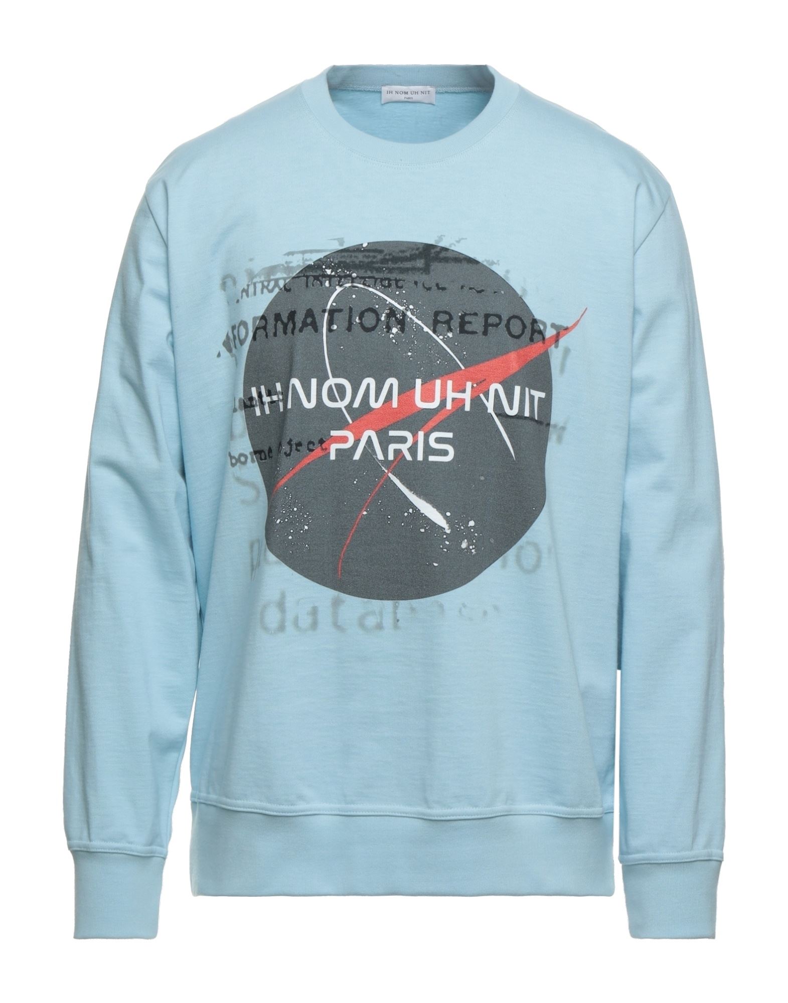 IH NOM UH NIT Sweatshirt Herren Himmelblau von IH NOM UH NIT