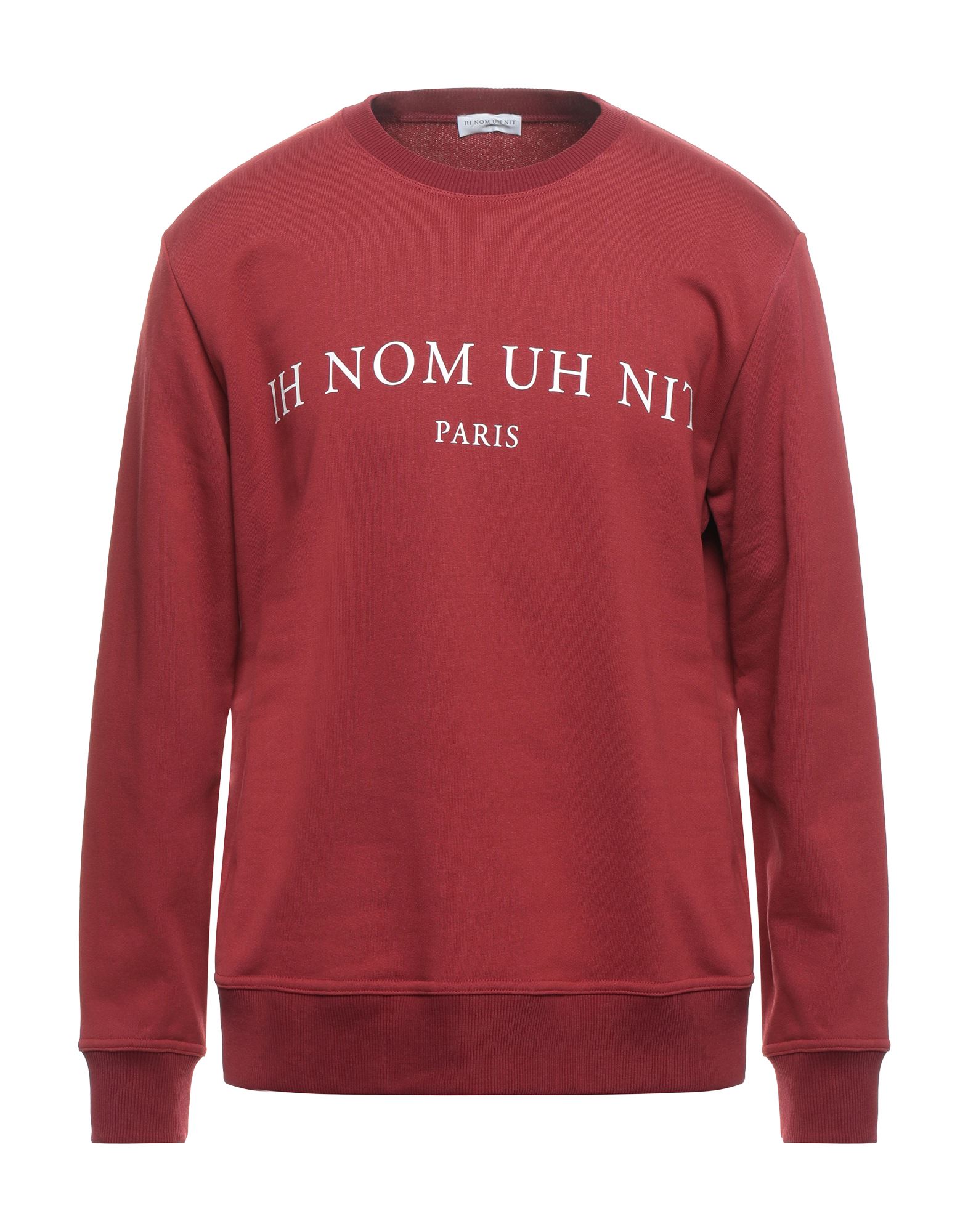 IH NOM UH NIT Sweatshirt Herren Ziegelrot von IH NOM UH NIT