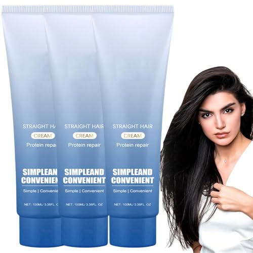 Protein-Korrektur-Haarglättungscreme, Silk & Gloss Protein-Korrektur-Haarcreme, für krauses und trockenes Haar für Männer und Frauen Protein-Korrektur-Haarglättungscreme, Silk & Gloss Protein-Korrektur-Haarcreme, für krauses und trockenes Haar für Männer und Frauen von IHAZNTMZX