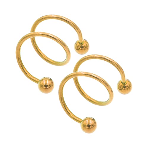 Damen Ohrringe Mode Ohrringe Doppel Creolen Damen Kreative Ohrringe Geometrische baumeln Kristall Ohrringe Damen Ohrringe Titan Ring Ohrringe, gold, Einheitsgröße von IHEHUA