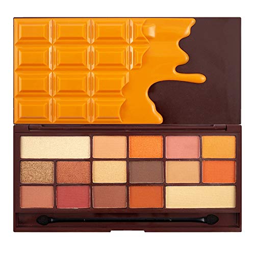 Makeup I HEART REVOLUTION MAKEUP 18 CHOCOLATE ORANGE Palette Lidschatten Eyeshadow von IHR