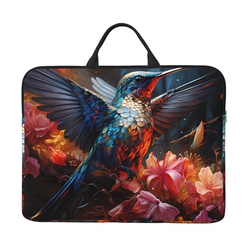IHVBRHHM Kolibri-Laptop-Tasche mit stoßfestem Futter und tragbarem Design, geeignet für Business und den täglichen Gebrauch. von IHVBRHHM