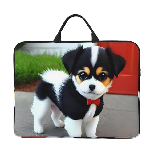 IHVBRHHM Laptoptasche für Welpen, 35,6 cm (14 Zoll), mit stoßfestem Futter und tragbarem Design, geeignet für den geschäftlichen und täglichen Gebrauch. von IHVBRHHM