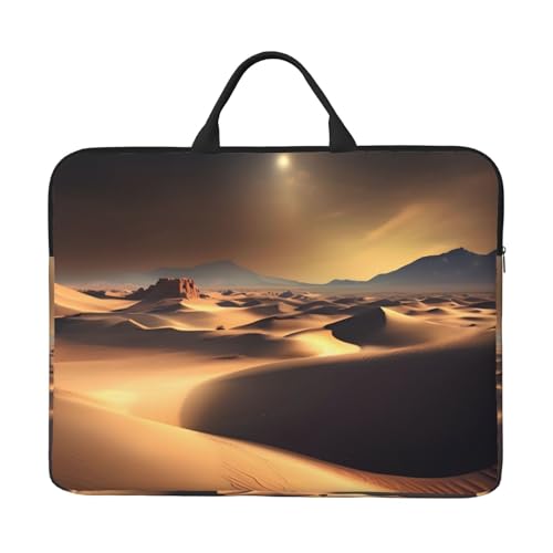 IHVBRHHM Sahara Desert Laptoptasche mit stoßfestem Futter und tragbarem Design, geeignet für Business und den täglichen Gebrauch. von IHVBRHHM
