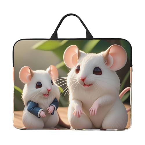 Laptoptasche für Mutter und Kind, 35,6 cm (14 Zoll), mit stoßfestem Futter und tragbarem Design, geeignet für den geschäftlichen und täglichen Gebrauch. von IHVBRHHM