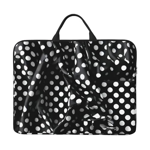 Schwarze und weiße Wellpappen-Laptop-Tasche mit 35,6 cm (14 Zoll) und stoßfestem Futter und tragbarem Design, geeignet für den geschäftlichen und täglichen Gebrauch. von IHVBRHHM