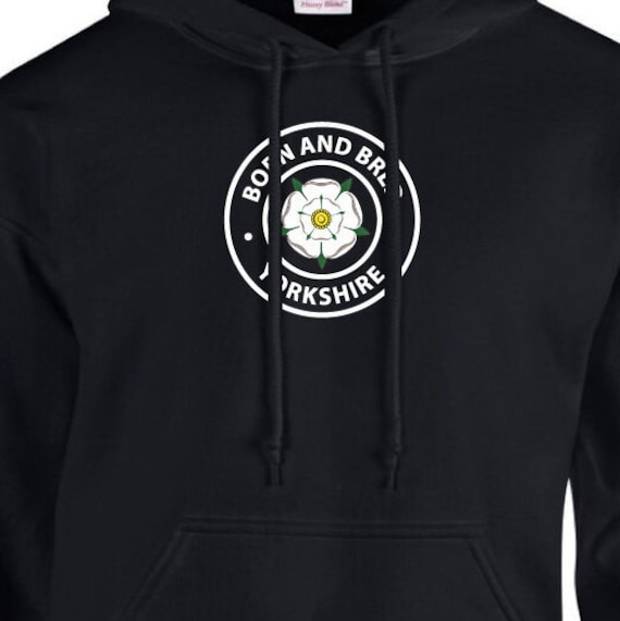 Yorkshire Born & Bred Hoodie Für Folks Yorkshire Born & Bred Hoodie Für Folks von IHeartSlogans