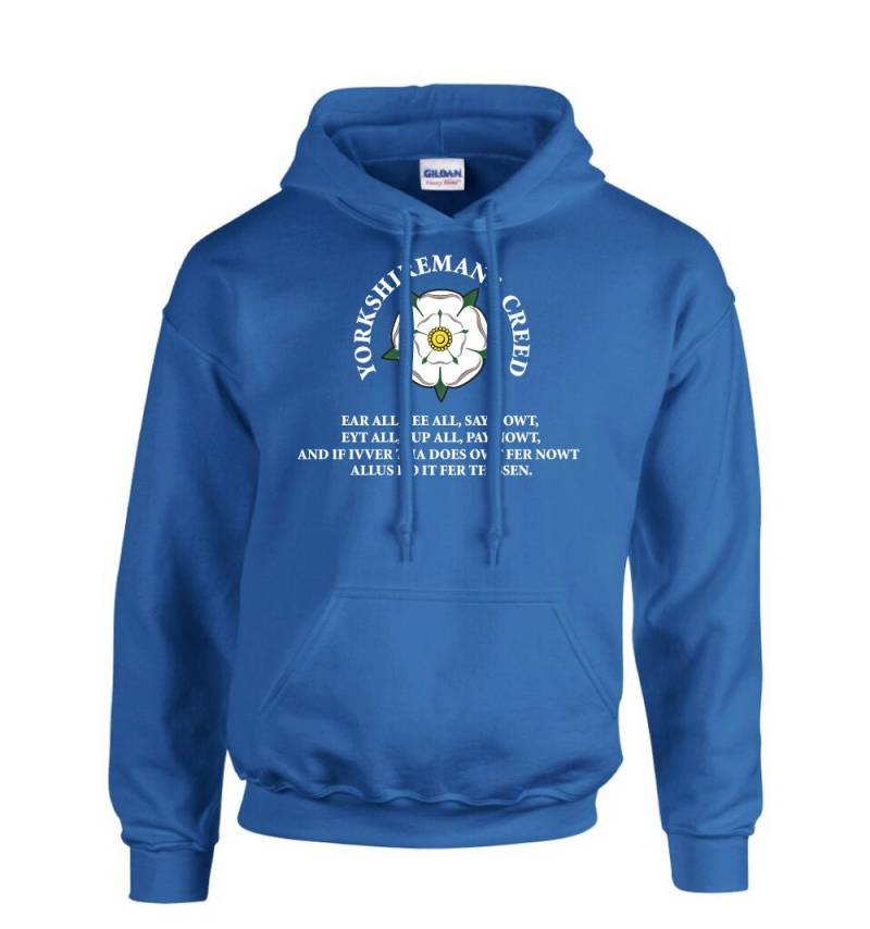 Yorkshire Creed Hoodie Für Folks von IHeartSlogans
