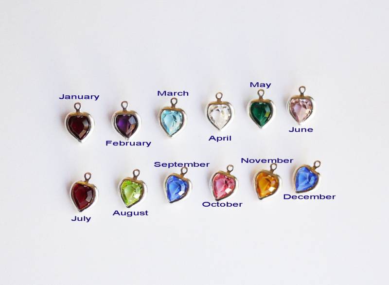 Herzförmiger Geburtsstein-Kristall Herzförmiger Geburtsstein-Kristall von IHeartThis