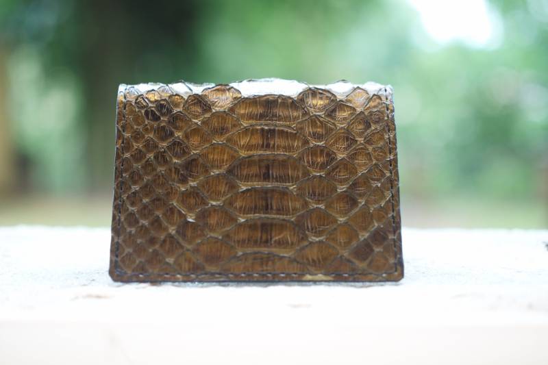 Geldbörse Aus Pythonleder von IIGentlemanCraftsII
